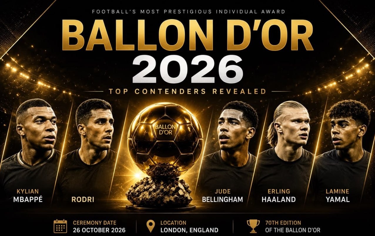 Ballon d'Or 2026 Ceremony